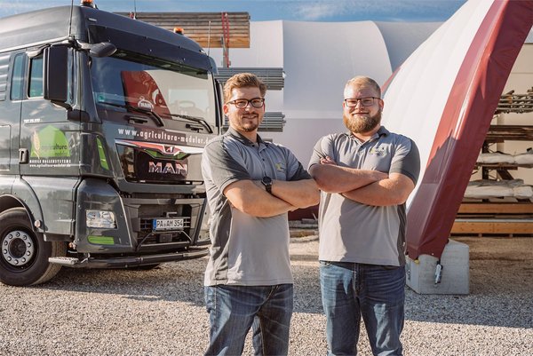 Tobias und Benjamin Kolbeck von agricultura modular